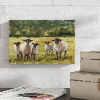 Sheep Family I by Ethan Harper Painting Print on Canvas - Image 0