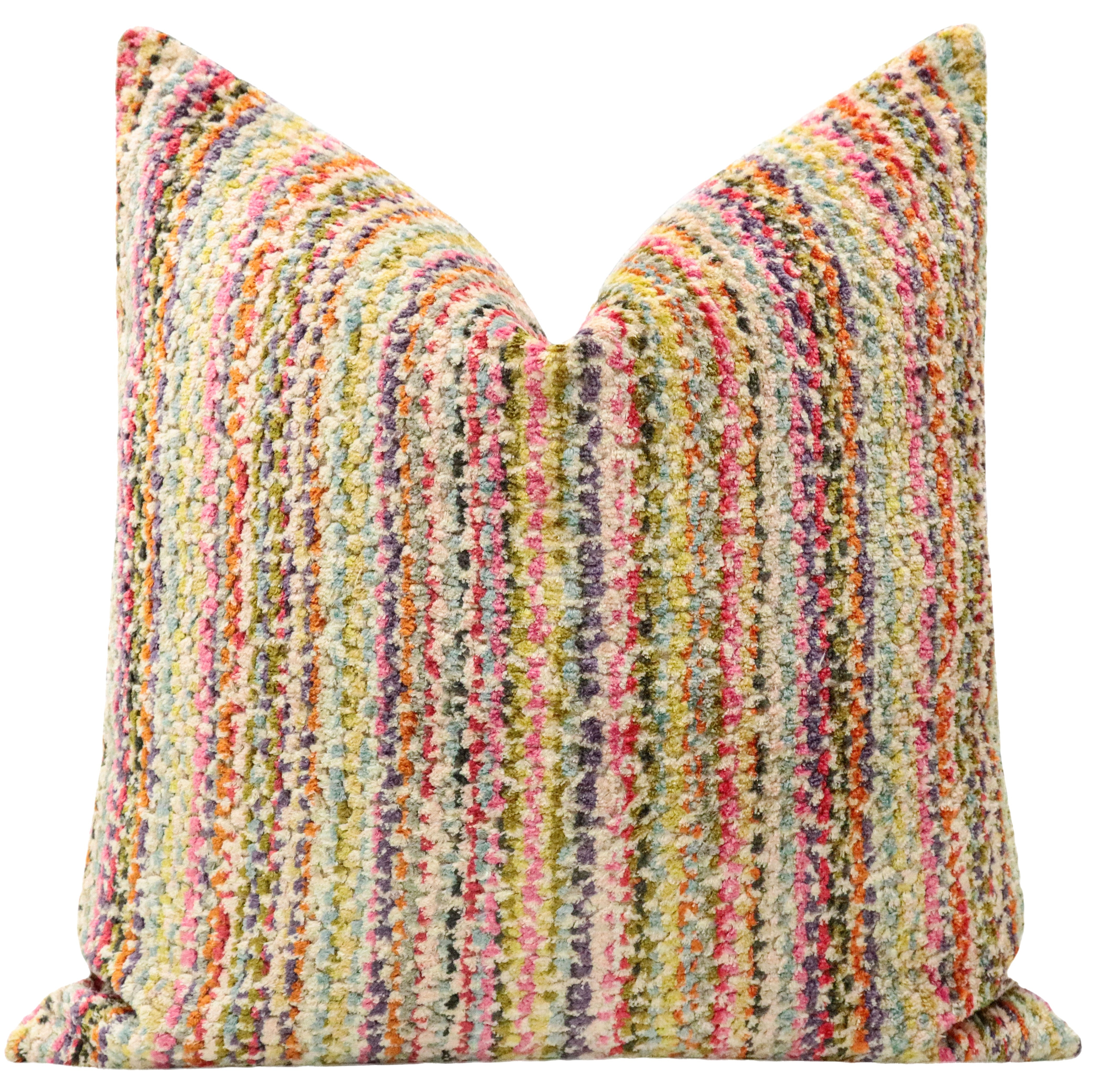 CONFETTI CUT VELVET // MULTI - 20” X 26” STANDARD SHAM - Image 0
