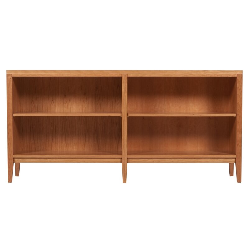 Spectra Wood Kingston 30"" H x 63"" W Solid Wood Standard Bookcase - Image 0