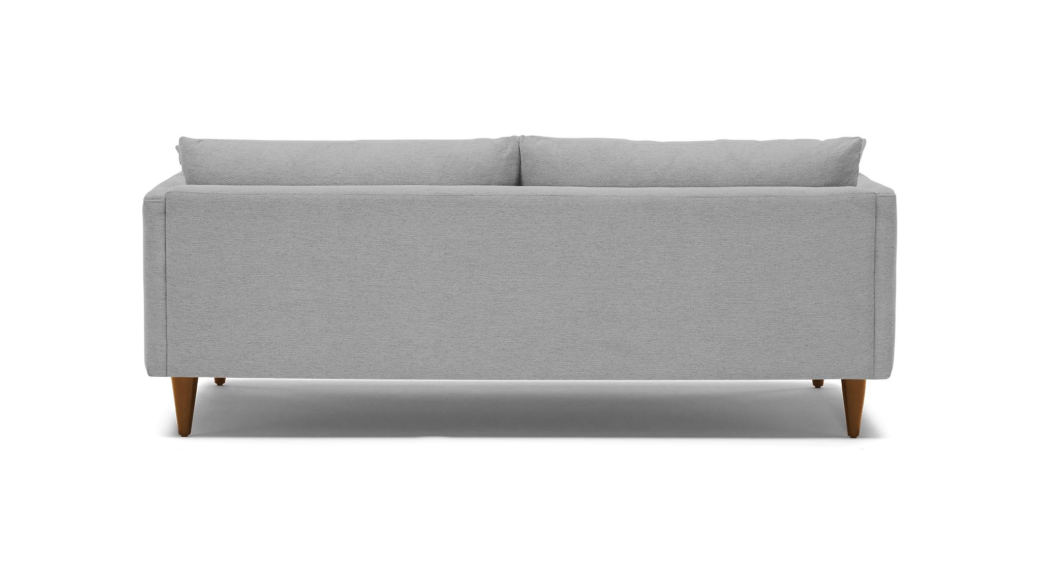 Gray Lewis Mid Century Modern Sofa - Milo Dove - Mocha - Cone - Image 4