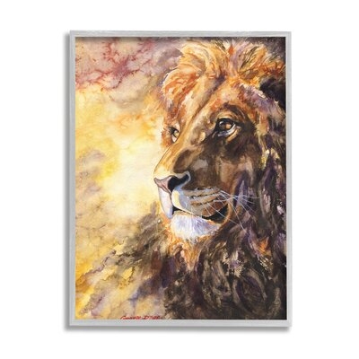 Regal Lion Mane Safari Animal King Portrait - Image 0