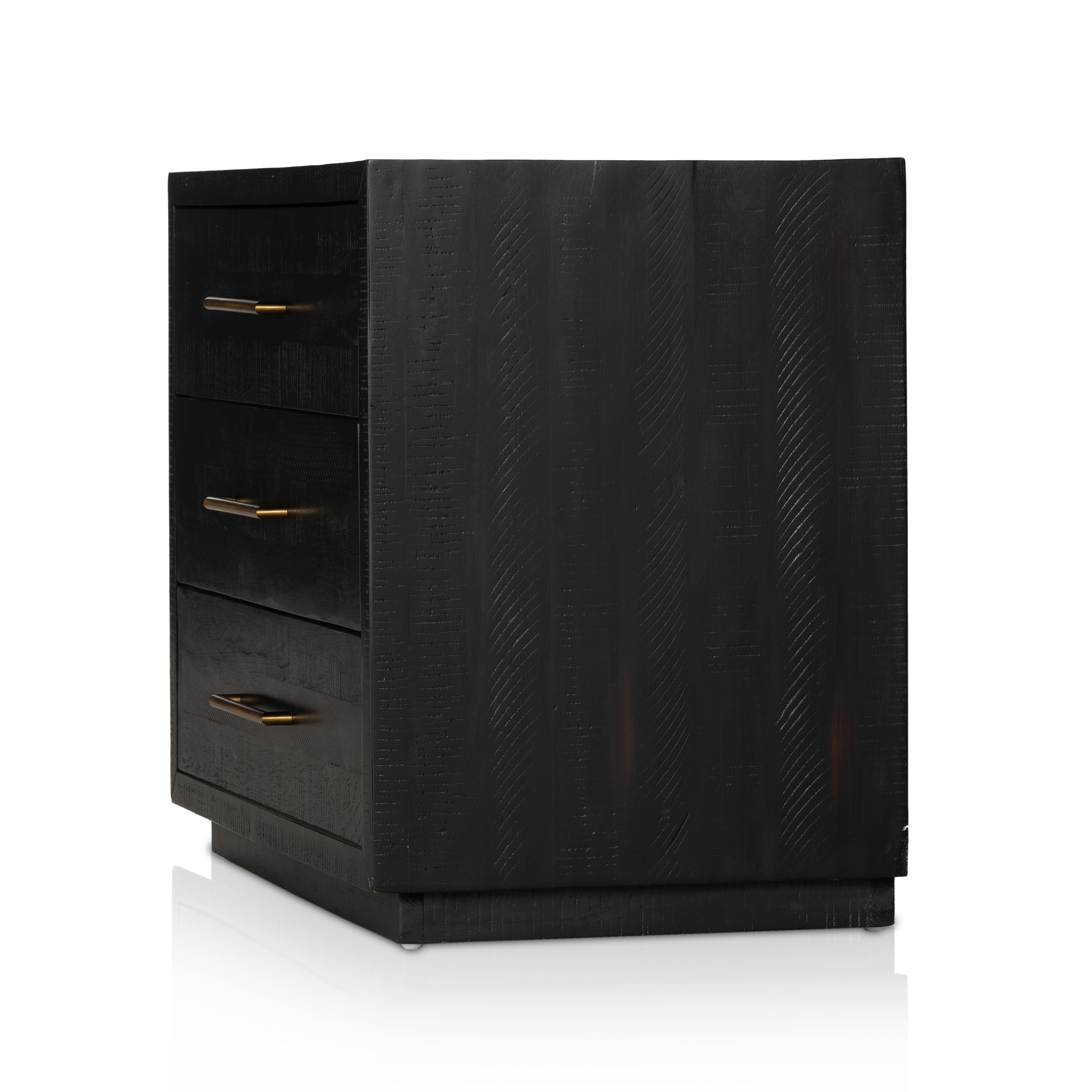 Suki Large Nightstand-Burnished Black - Image 2