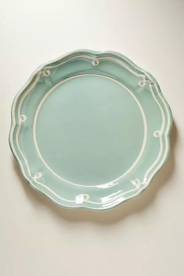Twirl Melamine Dinner Plates, Set of 4 - Image 0