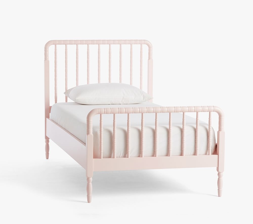 Elsie Bed, Twin, Blush Pink, In-Home Delivery - Image 0