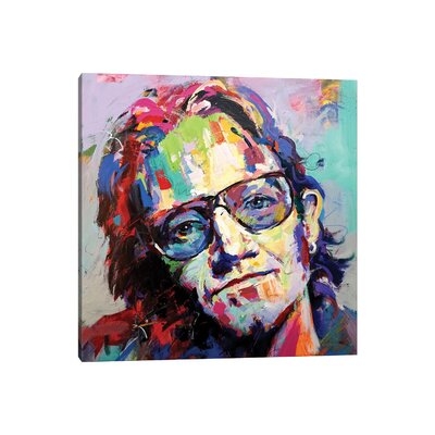 Bono by Jos Coufreur - Wrapped Canvas Painting Print - Image 0