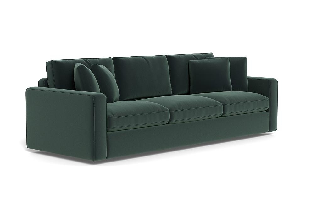 James 3-Seat Sofa with Contrast Piping - Image 1