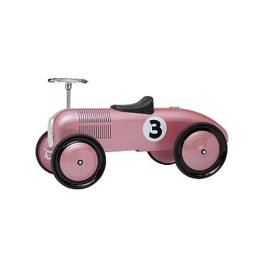 Steel Pedal Race Car, Gold - Image 2