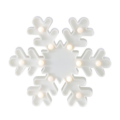 Snowflake Christmas Marquee Sign