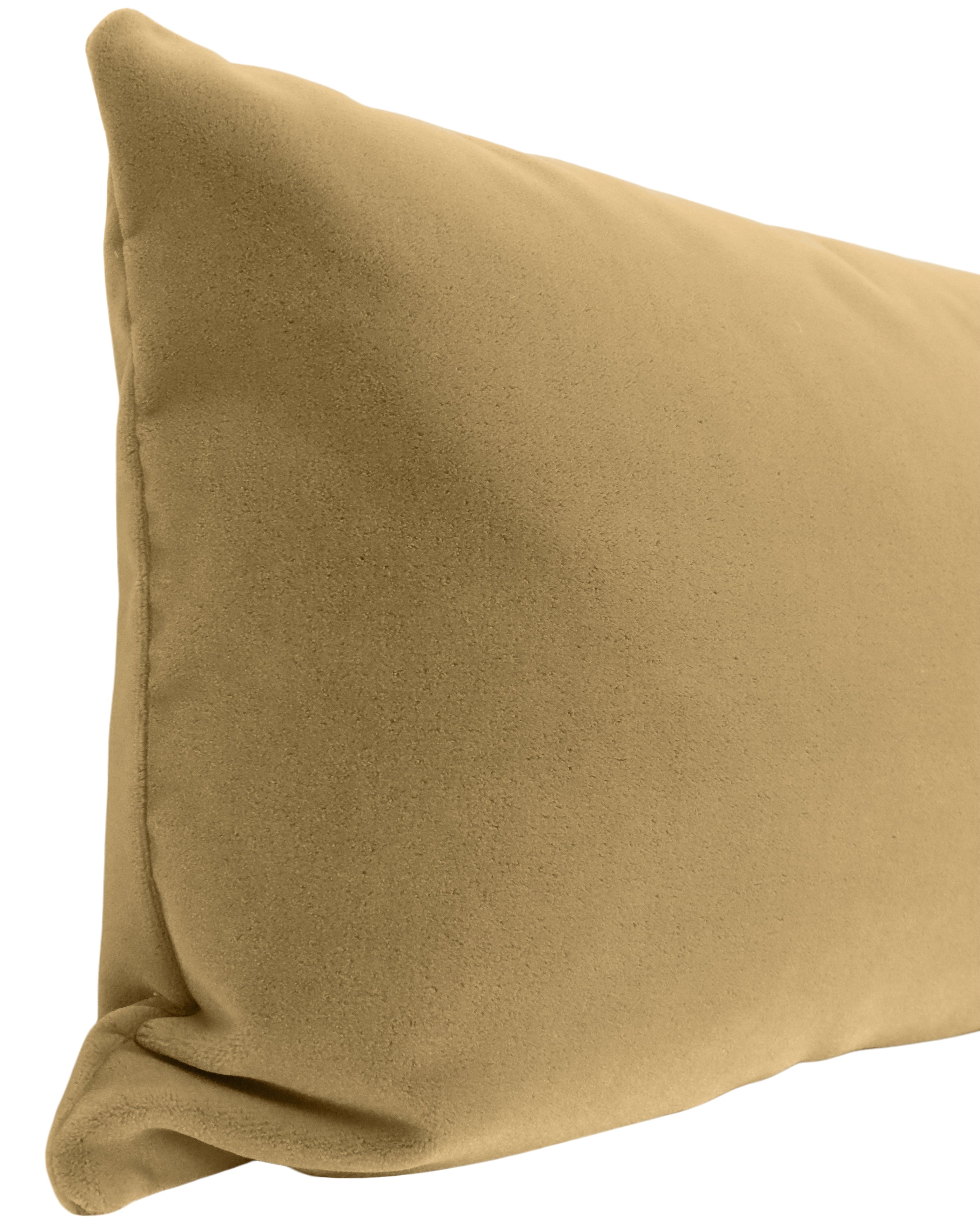 THE XL LUMBAR :: MOHAIR VELVET // CAMEL - 14" X 48" - Image 4