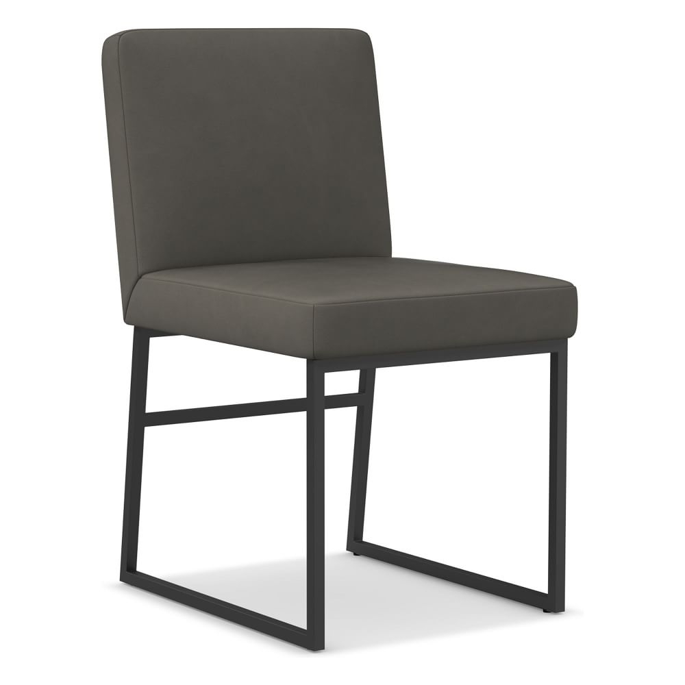 Range Side Chair, Vegan Leather, Cinder, Dark Bronze - Image 0