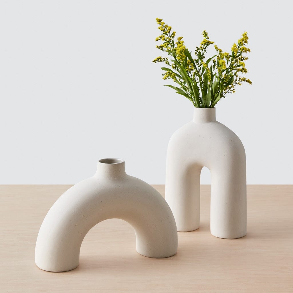 The Citizenry Vati Vase | Tall | White - Image 1