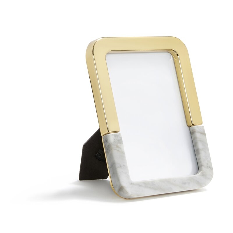ANNA New York Dual Picture Frame Color: Gold - Image 0