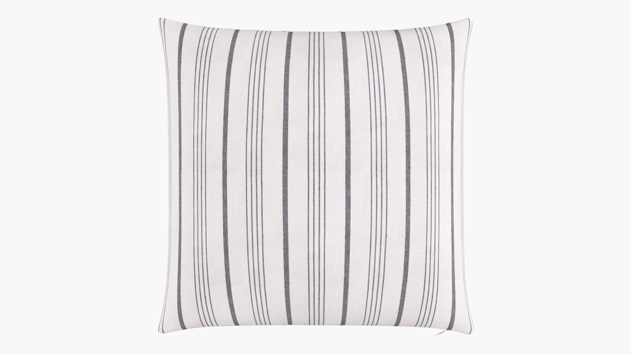 Throw Pillow 26", Black Market Stripe, 26" x 26" - Image 0