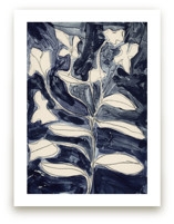 Petals On Indigo Limited Edition Fine Art Print 2 - Image 0