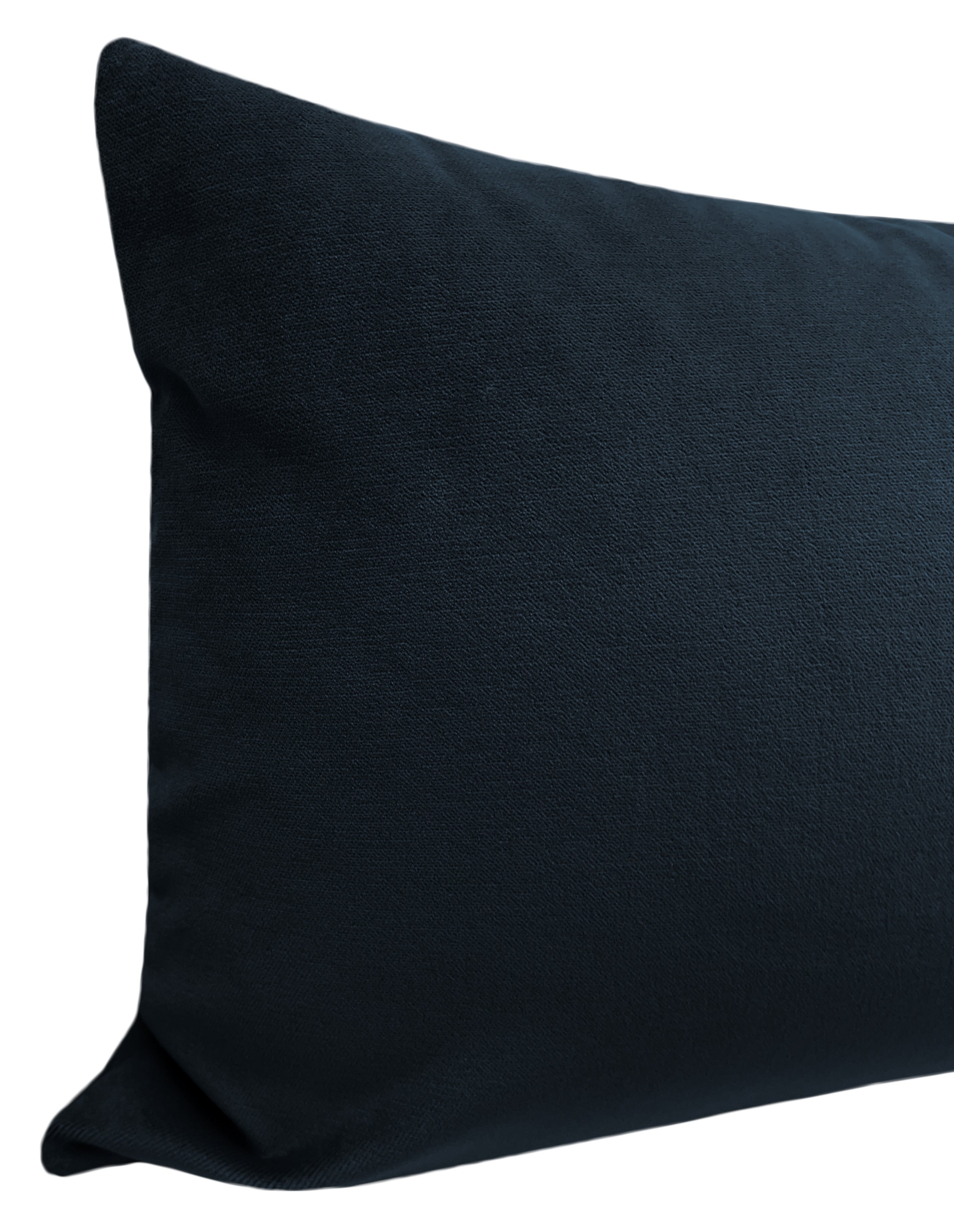 THE XL LUMBAR :: SOCIETY VELVET // NAVY BLUE - 14" X 48" - Image 4