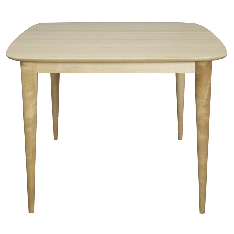  Cona Extendable Dining Table Color: Flax, Size: 29" H x 60" L x 42" W - Image 0