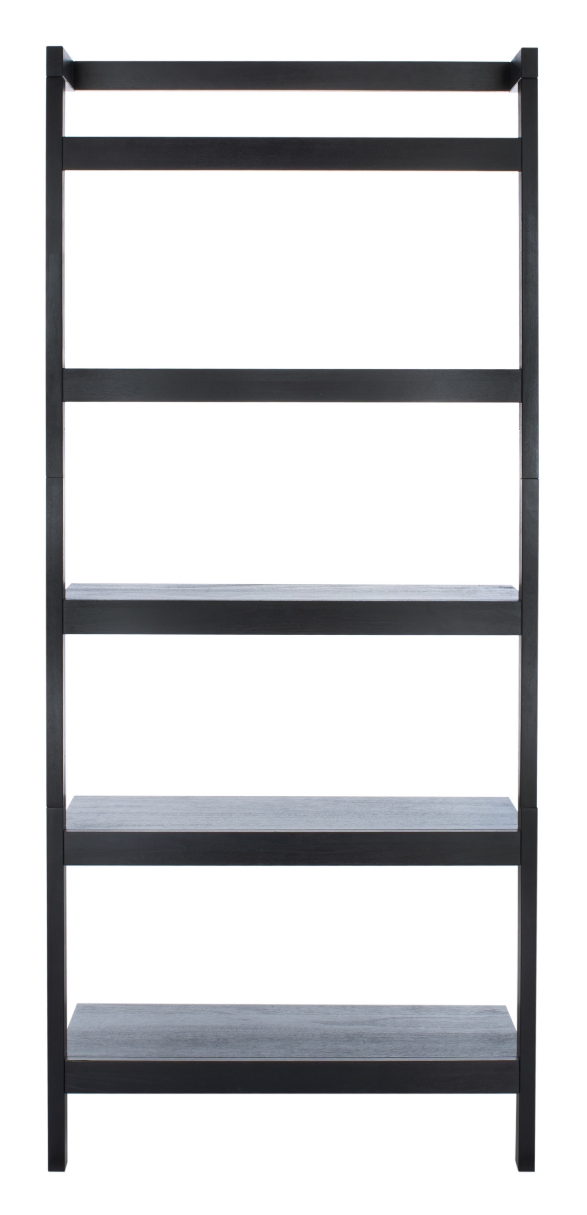 Beauregard 5 Tier Leaning Etagere - Black - Safavieh - Image 0