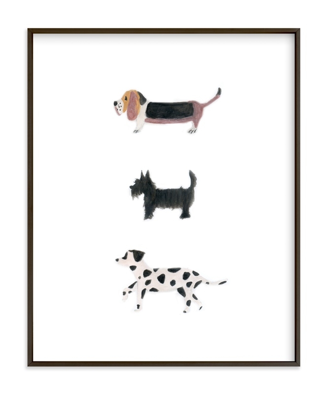 It's A Dog's World Children's Art Print - Image 0