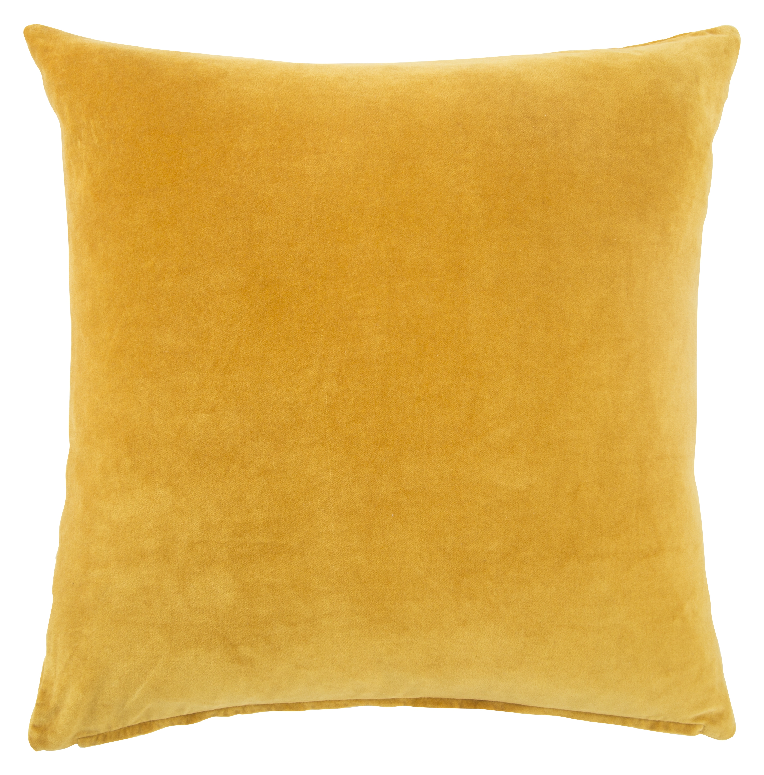Design (US) Yellow 22"X22" Pillow - Image 1