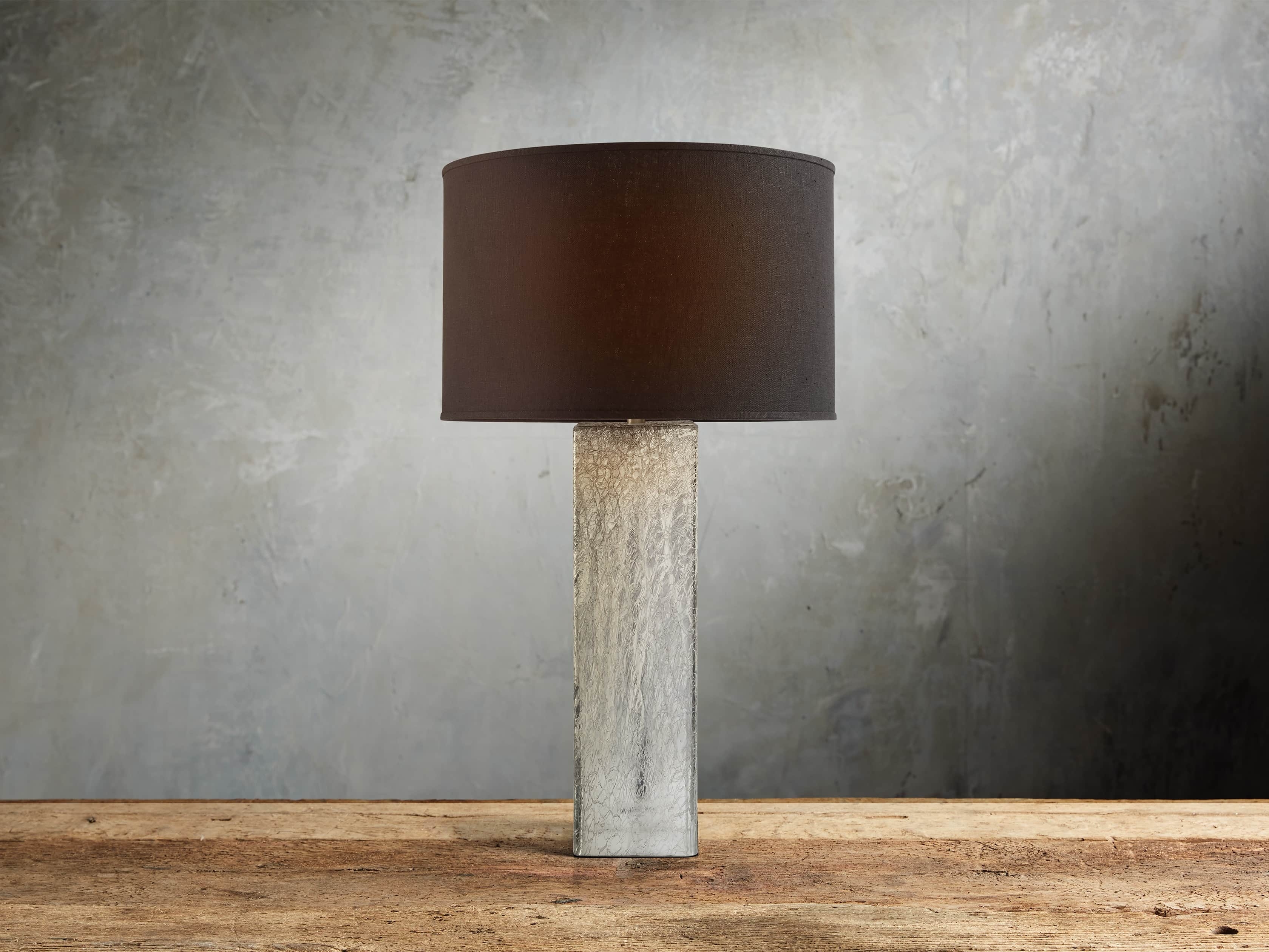 Adrano Table Lamp in Metal Silver /Black - Image 0