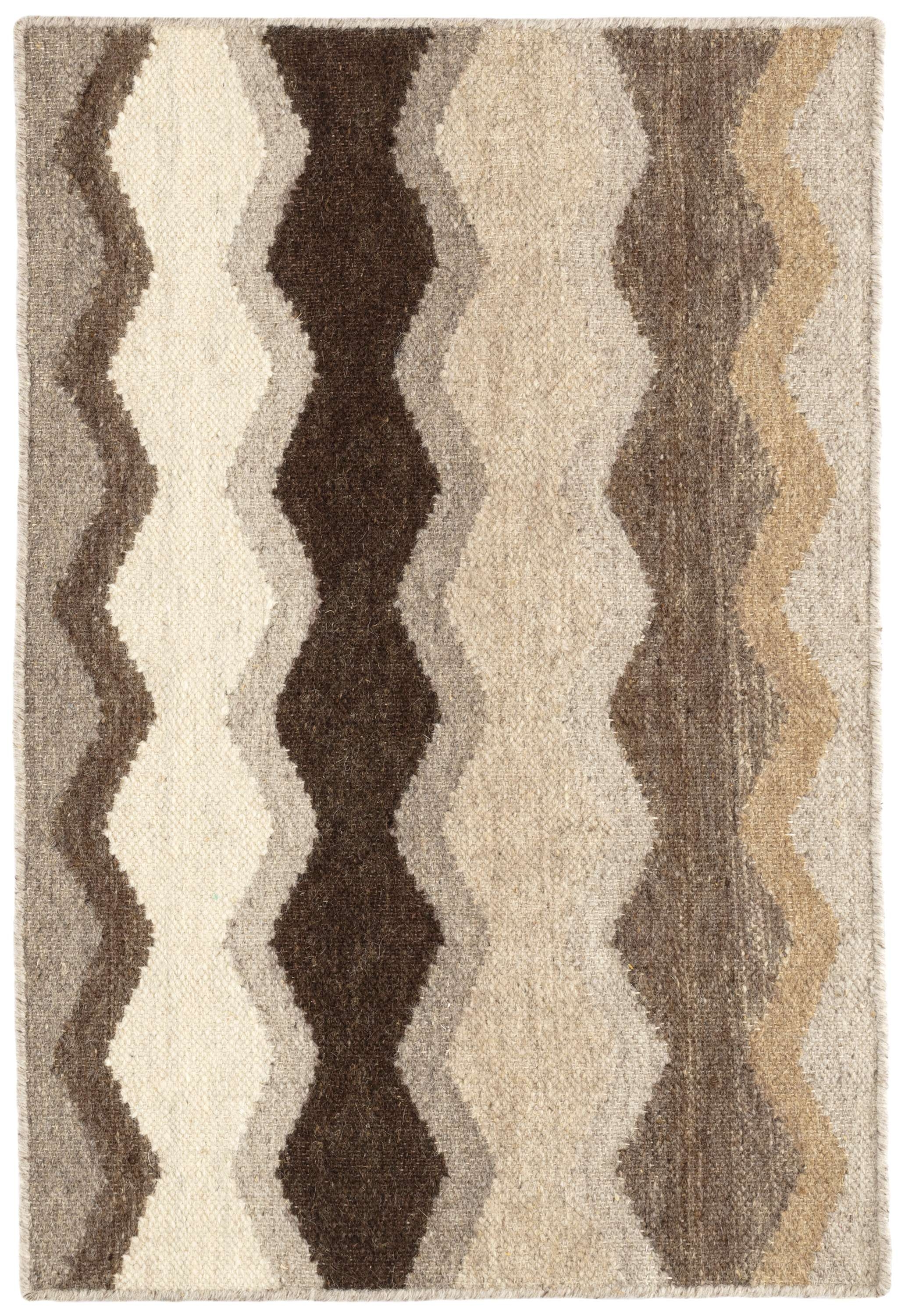 Safety Net Neutral Handwoven Wool Rug - Image 0