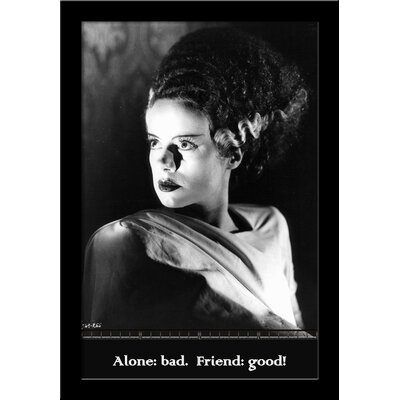 Bride of Frankenstein - Picture Frame Graphic Art Print on Paper - Image 0