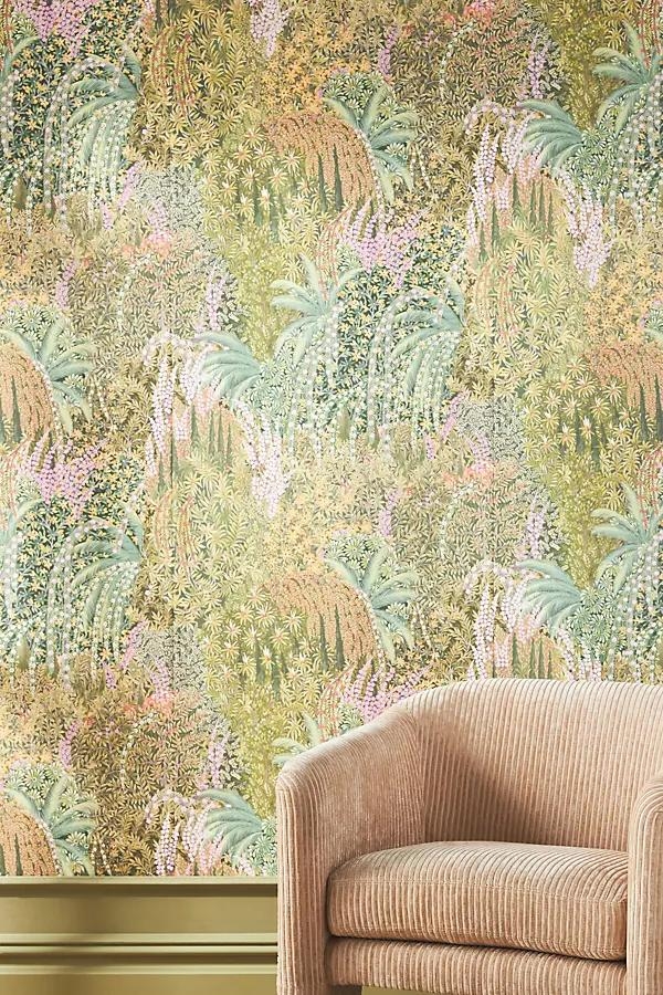 Cascade Floral Wallpaper - Image 0