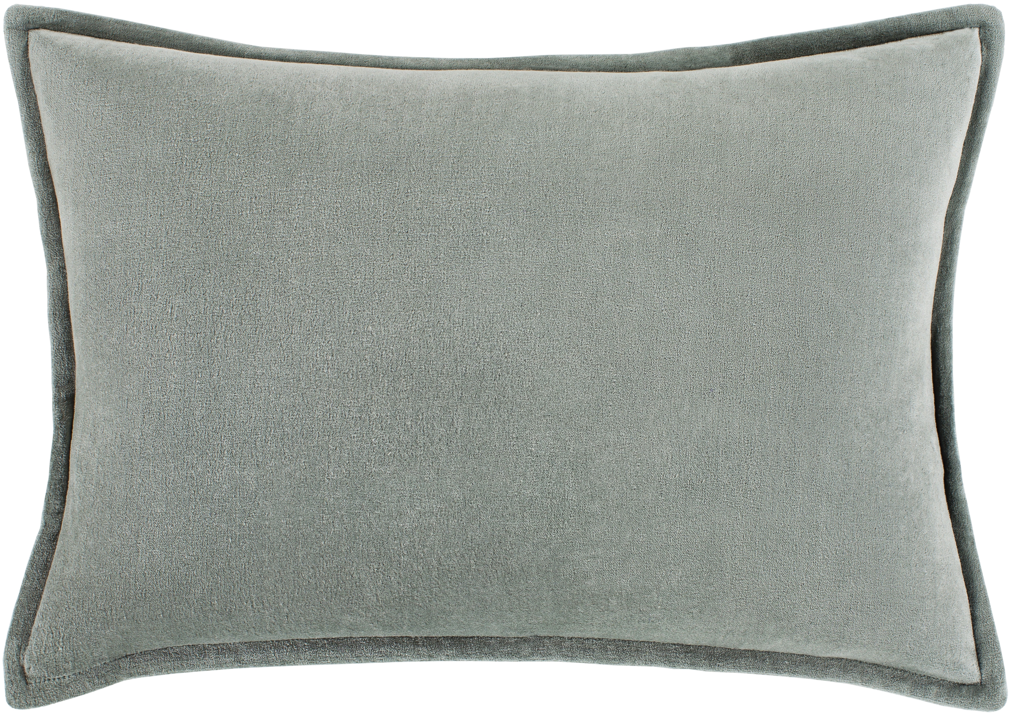 Cotton Velvet Throw Pillow, 18" x 18", pillow cover only - Image 1