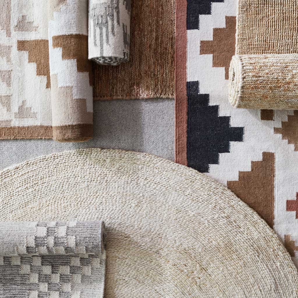 The Citizenry Rassi Handwoven Round Jute Area Rug | 6' Round | Light - Image 8