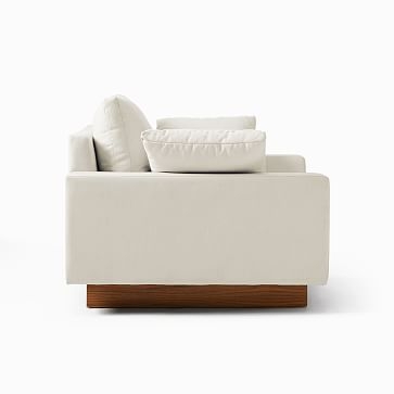 Harmony Chair, Down, Deco Weave, Clay, Dark Walnut - Image 3