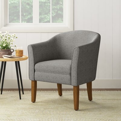 Ashland 28" Wide Polyester Barrel Chair - Image 0