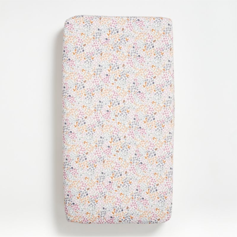 Stay Cool Wonderland Prairie 100% Organic Cotton Baby Crib Fitted Sheet - Image 3