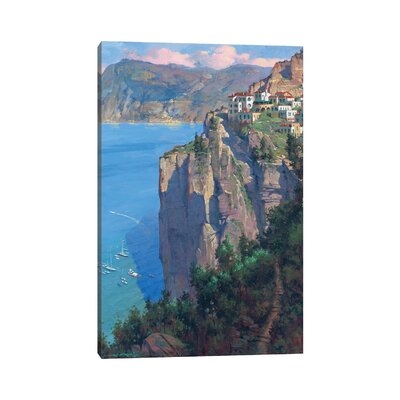 Amalfi Coast - Wrapped Canvas Painting Print - Image 0