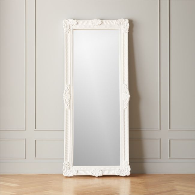 Wessex Carved Floor Mirror - Image 0