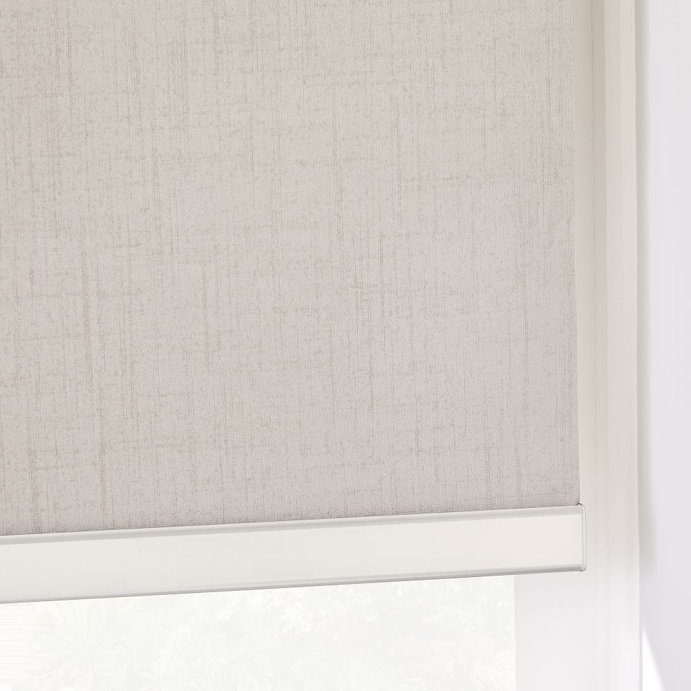 Blackout Cordless Roller Shades, Stone, 25"x66" - Image 0