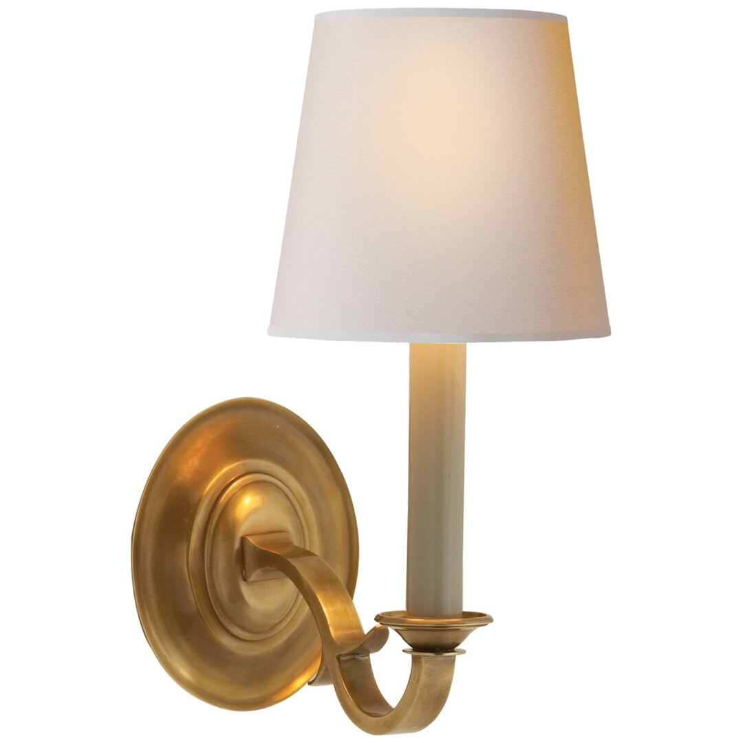 "Visual Comfort Channing Single Sconce by Thomas O'Brien" - Image 0