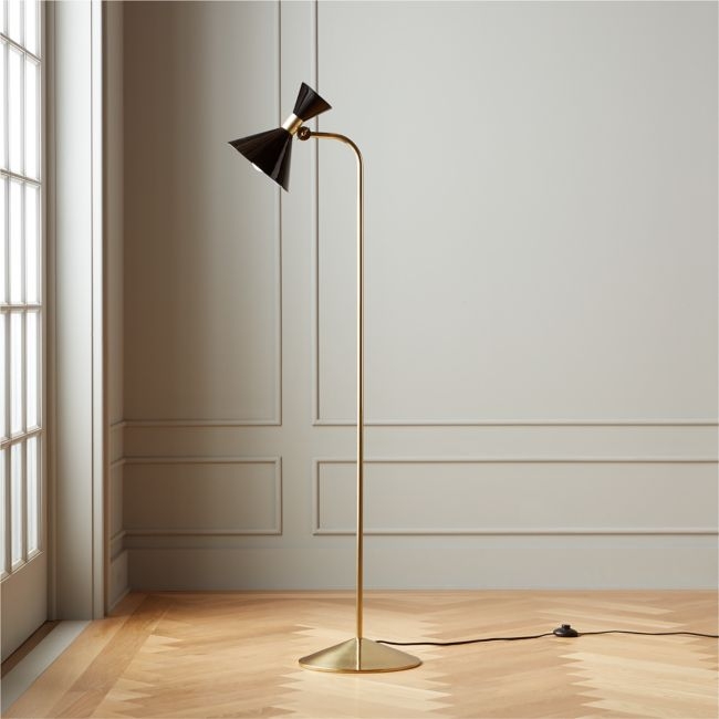 Hicks Black Floor Lamp - Image 0