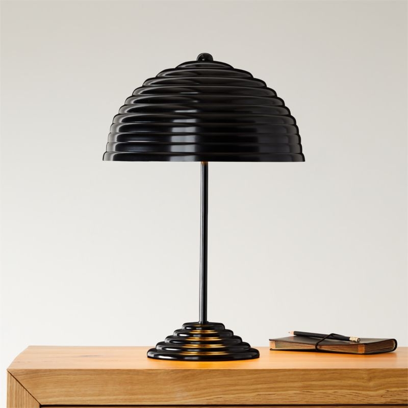 Ripley All-Black Table Lamp - Image 4