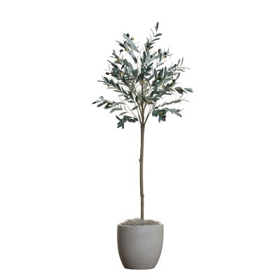 Artificial Olive Tree in Planter - Image 0