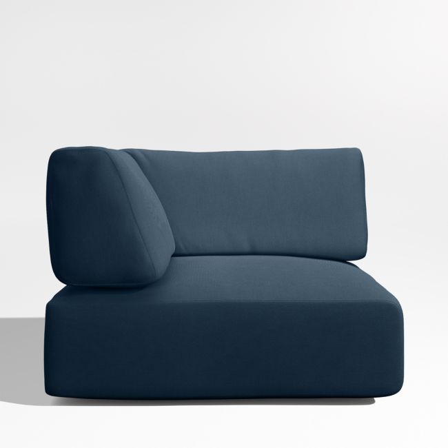 Mallorca Cast Harbor Sunbrella ® Outdoor Corner Chair Cushion - Image 0