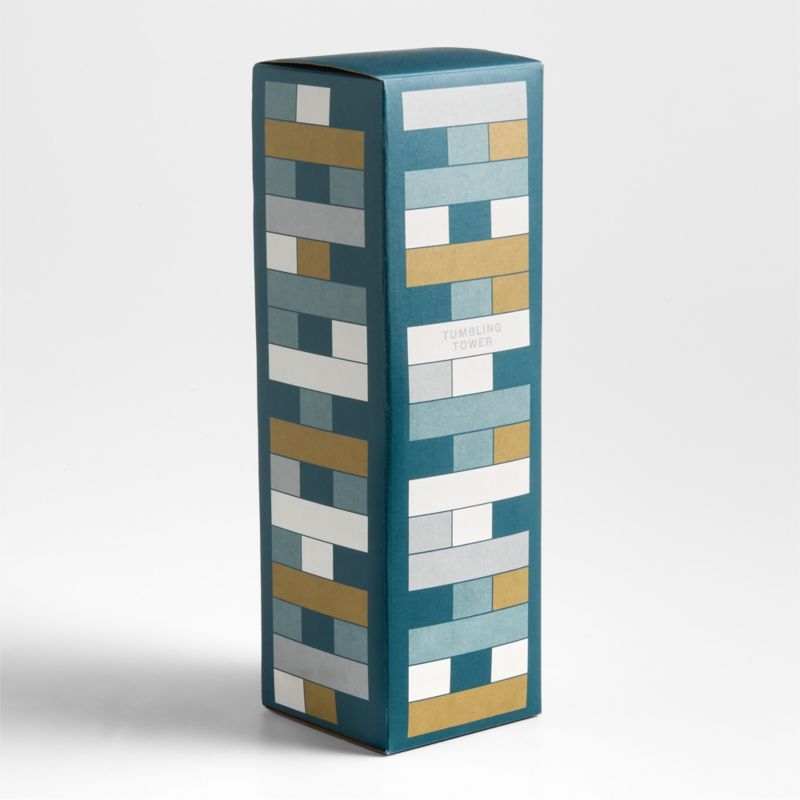 Mixed Wood Tumbling Tower Game - Image 2