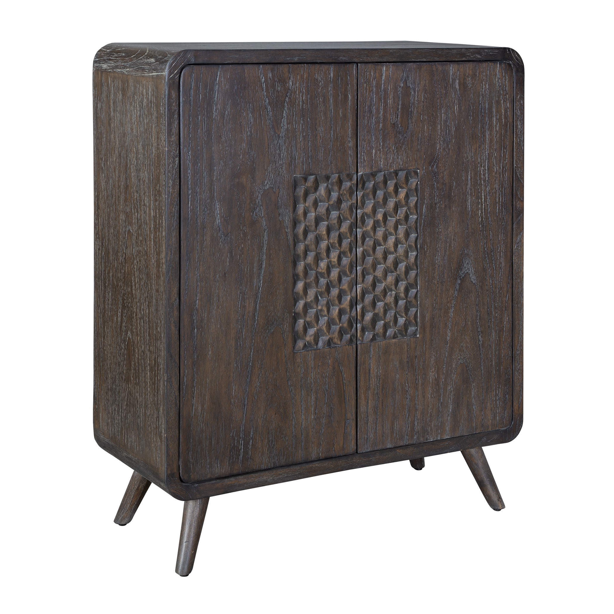 Hausen 2 Door Mid-Century Cabinet - Image 2