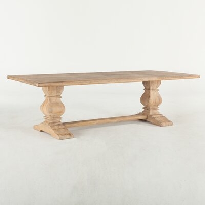 Katharine Mango Solid Wood Dining Table// Size 72" - Image 1