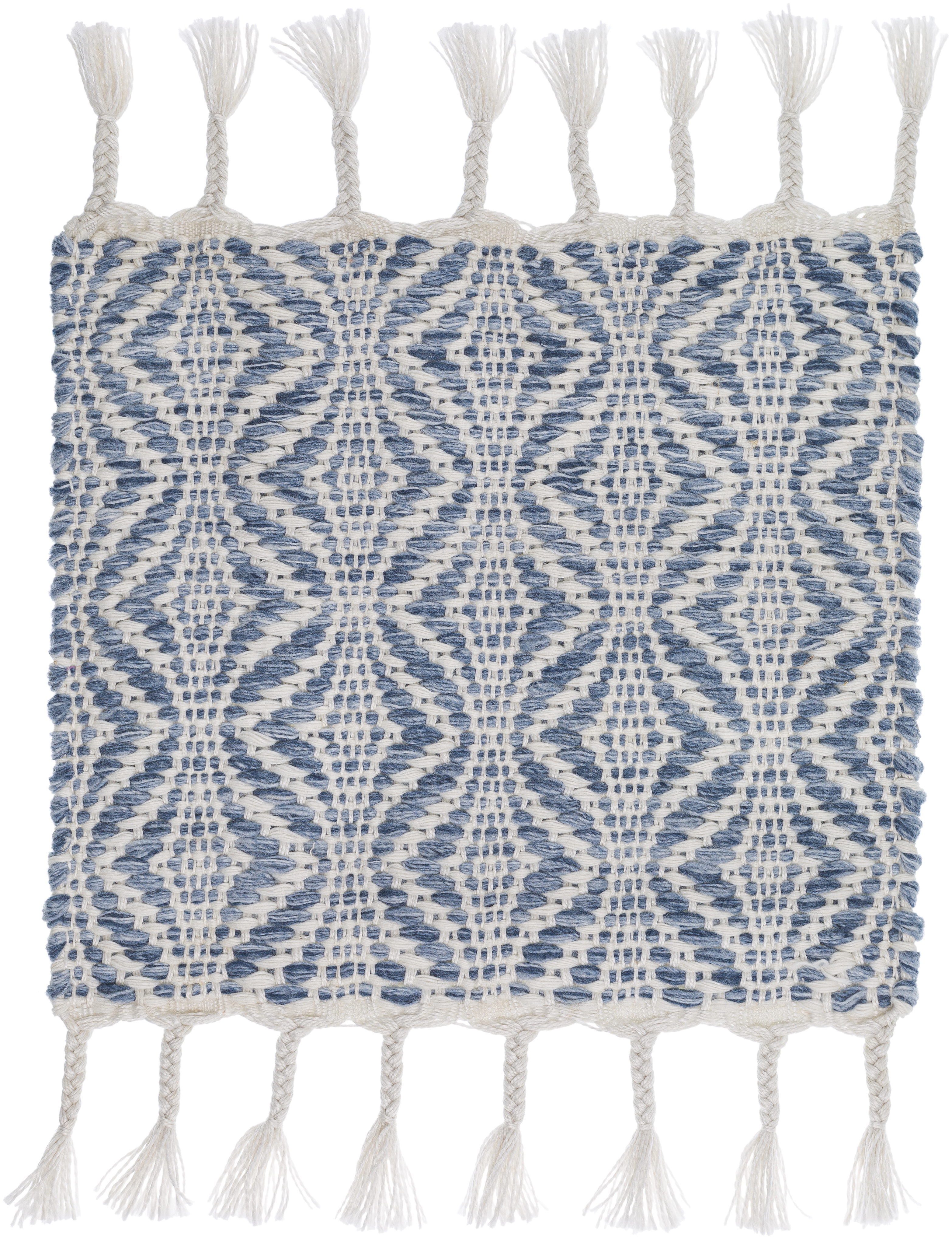 Peony Blue Indoor 2' x 3' Handmade Rug - Image 0