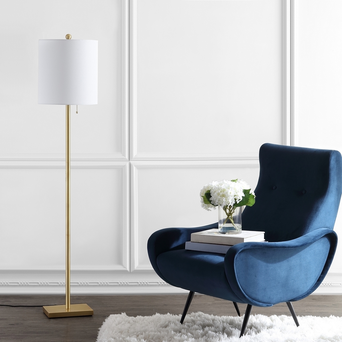 Octavius Floor Lamp - Brass - Image 2