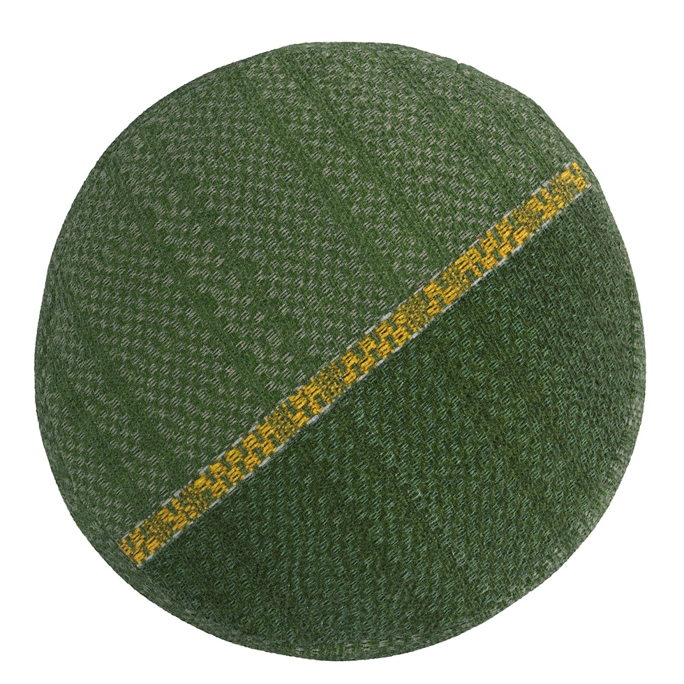 Tapio Pouf - Green Multi - Image 1