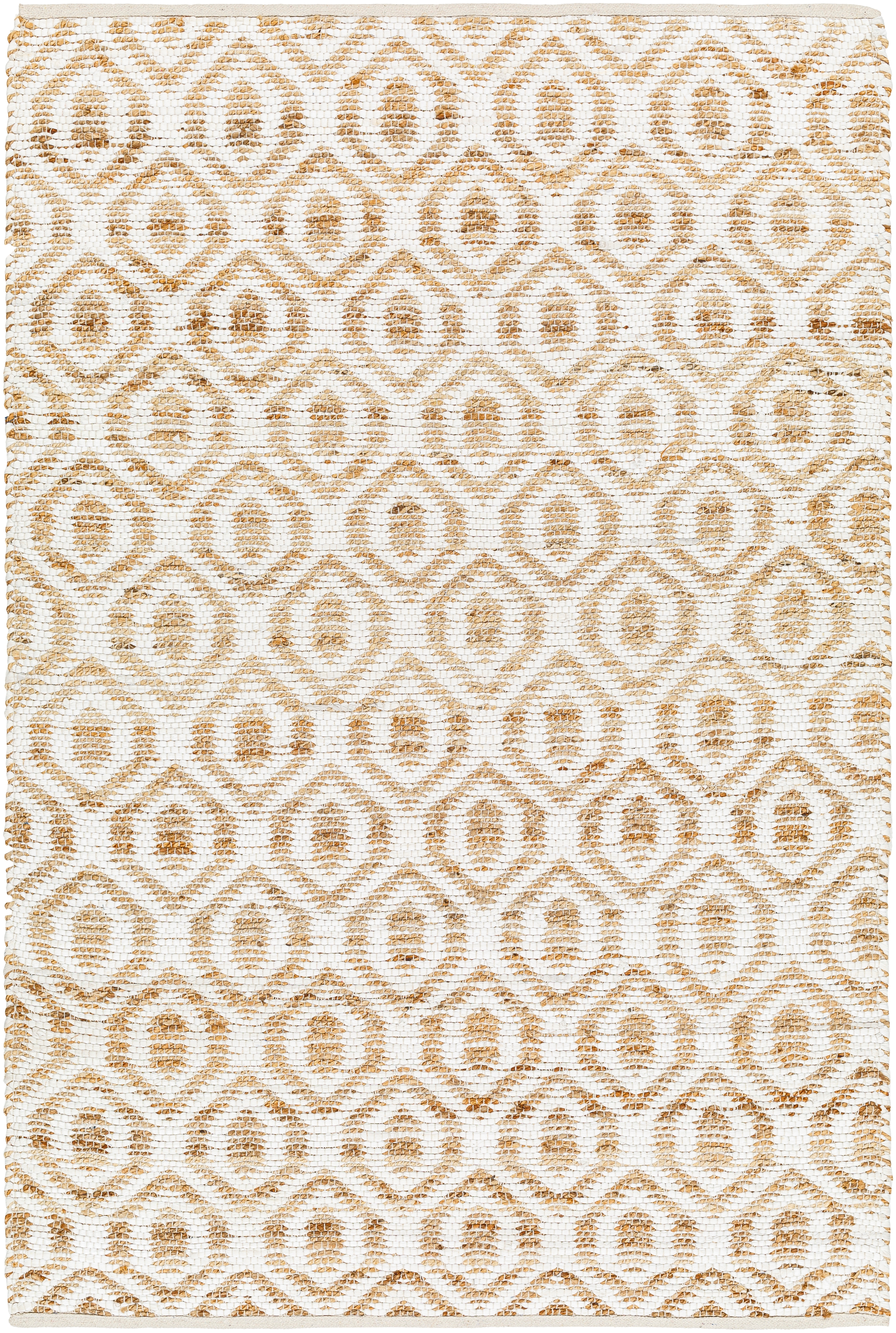 Jean Beige Indoor 9' x 12' Handmade Rug - Image 0