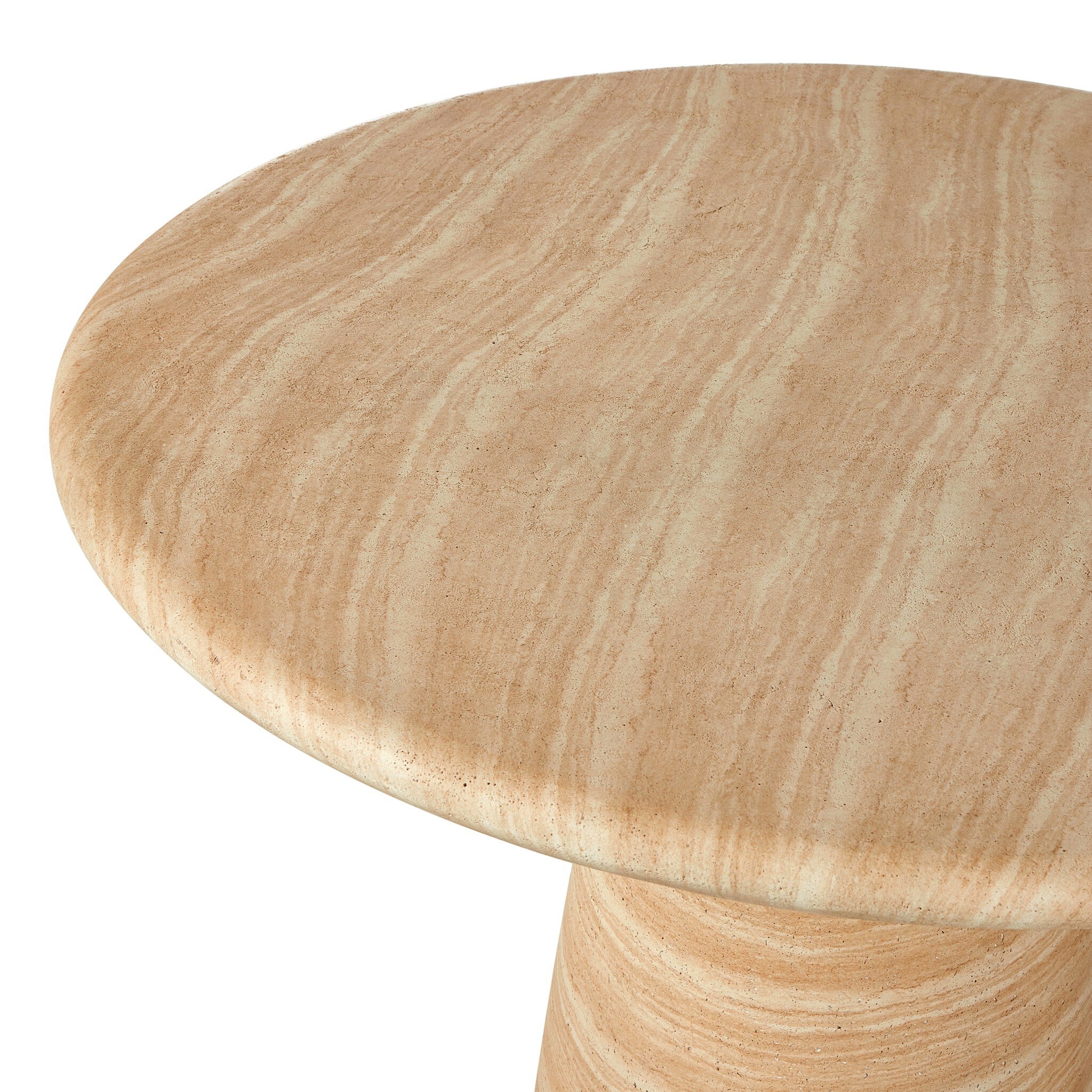 Janice Dining Table - Sand Striae - Image 1