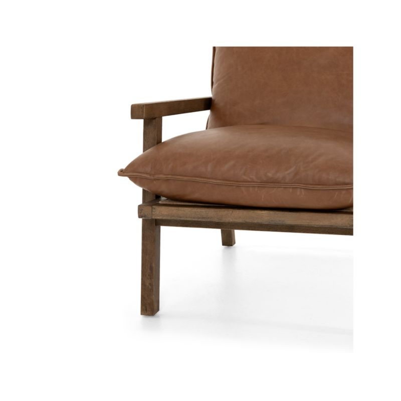 Tanner Chaps Saddle Leather Chair - Image 6