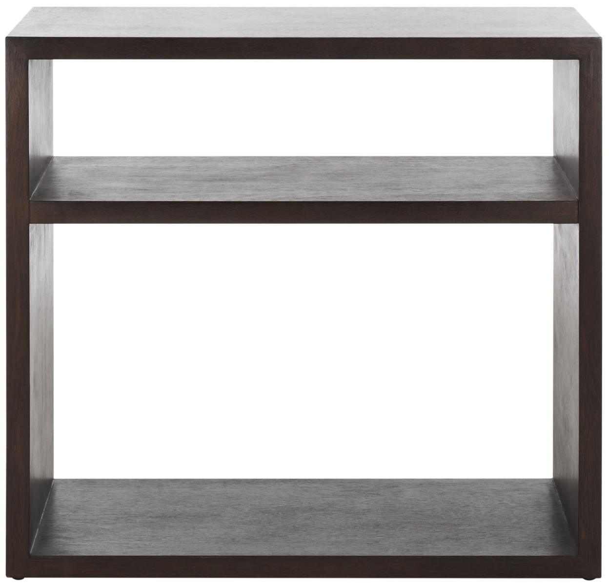 Munson 2 Shelf Console Table - Dark Oak - Safavieh - Image 0
